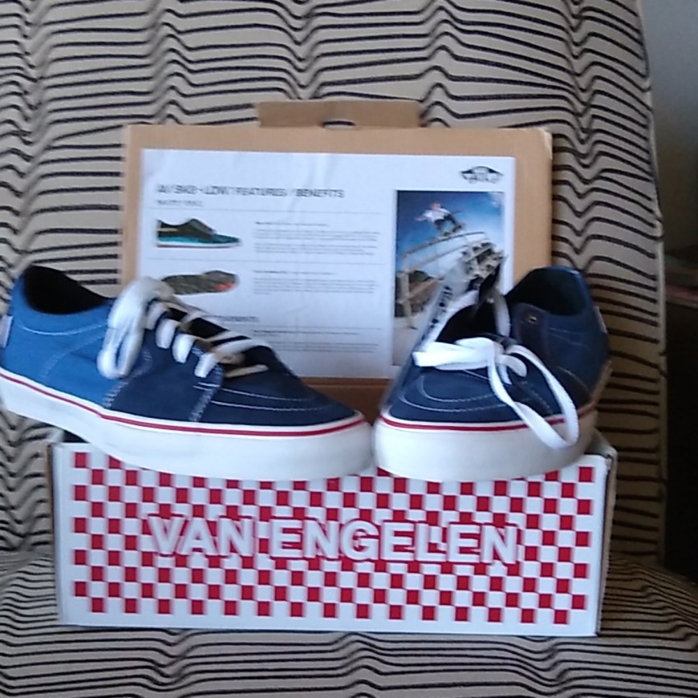 VANS  AV SK8 Low Van Engelen Vintage Skate Shoes